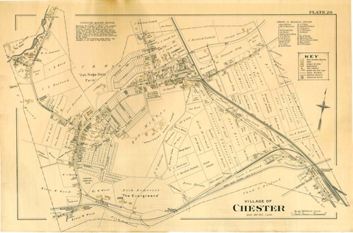 Village of Chester Map. 1903 chs-006485